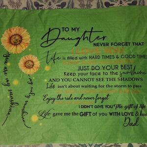 BRAND NEW word embellished pillowcase